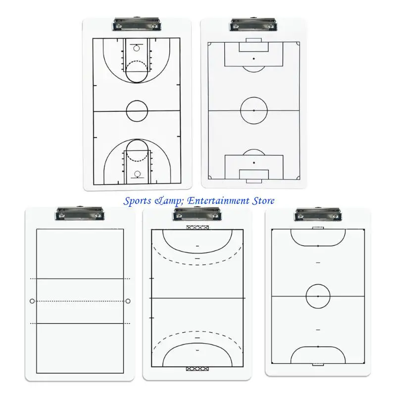 G7NF Coaching Board Basketball Dry Erases Board with Whiteboard Markers for Coaches