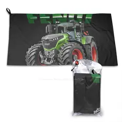 Fendt German Tractors 3D Print Towel Sport Soft Towel German Tractors Fendt Vintage Germany