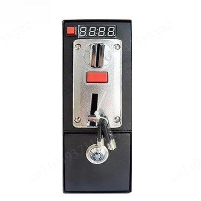 Coin Operared Timer Control Box with 6 Kinds Coins Acceptor Selector for Washing Machine DG600F