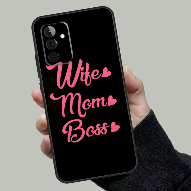 زوجة أمي بوس حافظة لهاتف سامسونج جالاكسي A56 A36 A16 A33 A13 A23 A52 A32 A12 A54 A34 A14 A53 A15 A35 A55 A17