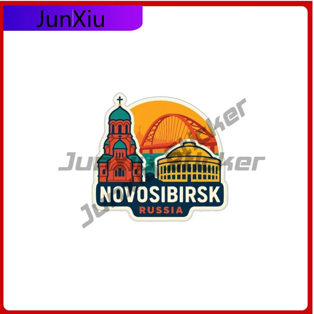 

Novosibirsk Russia City Sticker Decoration Windshield Guitar Suv Phone Window Engine Cover Decorative Vinyl Decal Stickers Rv