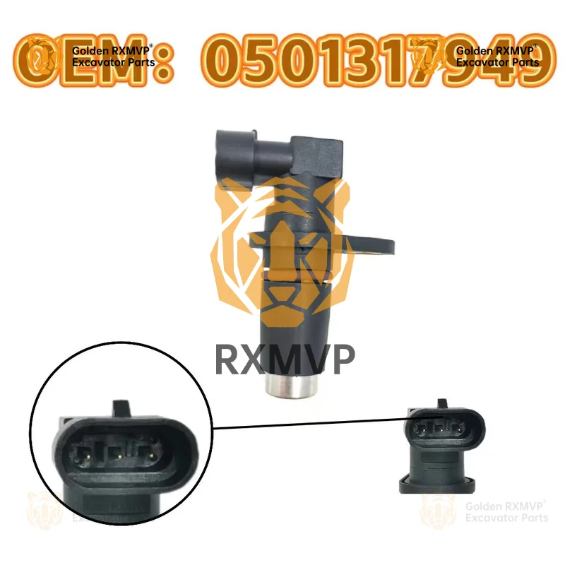 

0501317949 238-4676 2384676 For Excavator Accessories 4WG180 200 Gearbox Speed Sensor