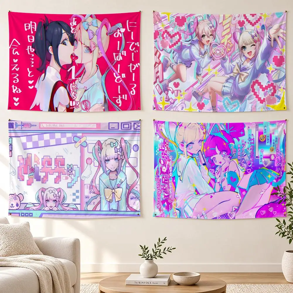 Needy Streamer Overload Flags Banner For Bedroom Outdoor Living Room Restaurant Bar Wall Decor Party