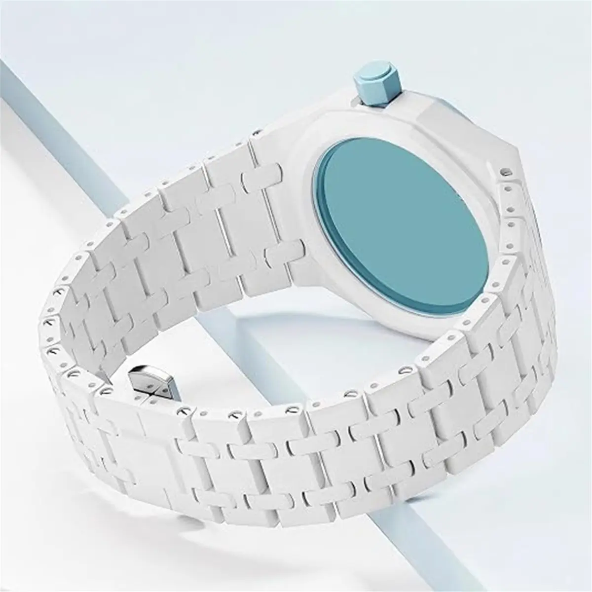 Ceramic Modification Kit for X AP Royal for Biomaterials Bioceramic Strap Pocket Changer to Wristwatch Black