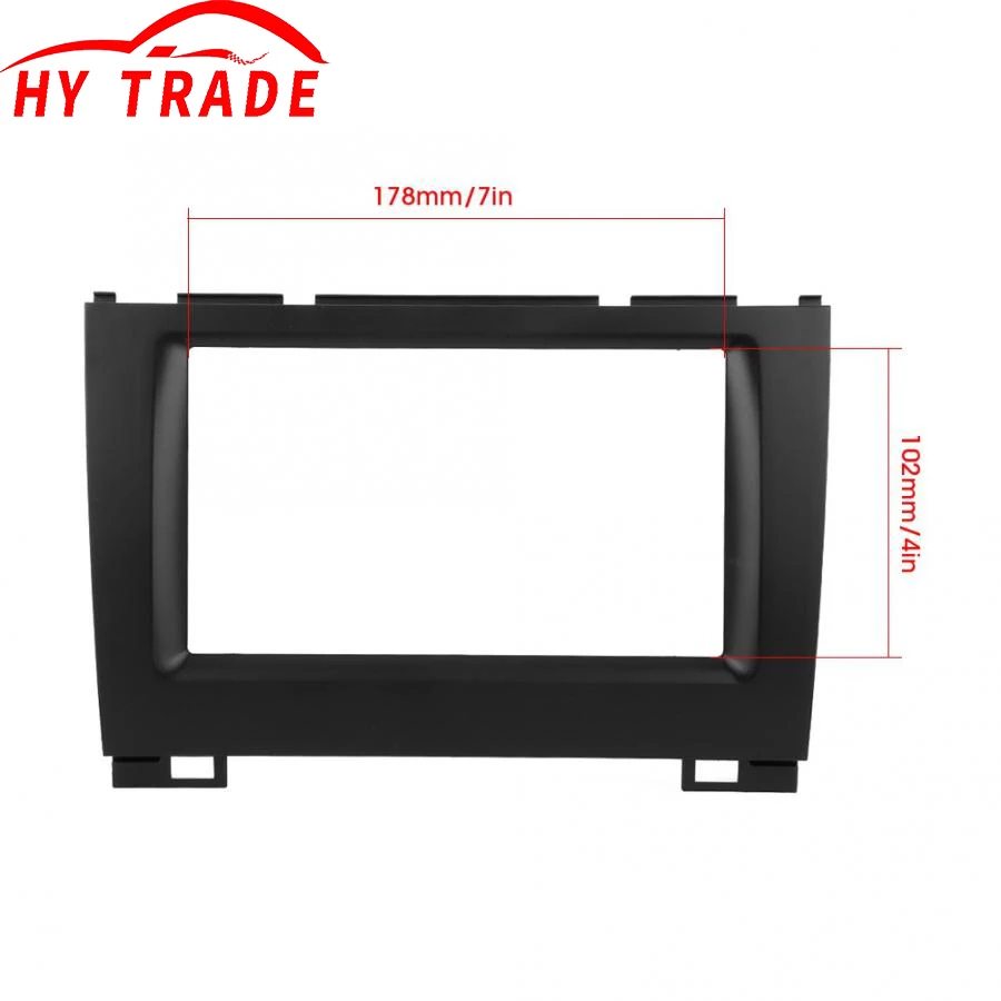 

HY Car Radio Stereo Frame DVD Navigation Modified Face Mount Fascia Fits for Great Wall Hover Haval H3 H5 Bezel Car Accessories