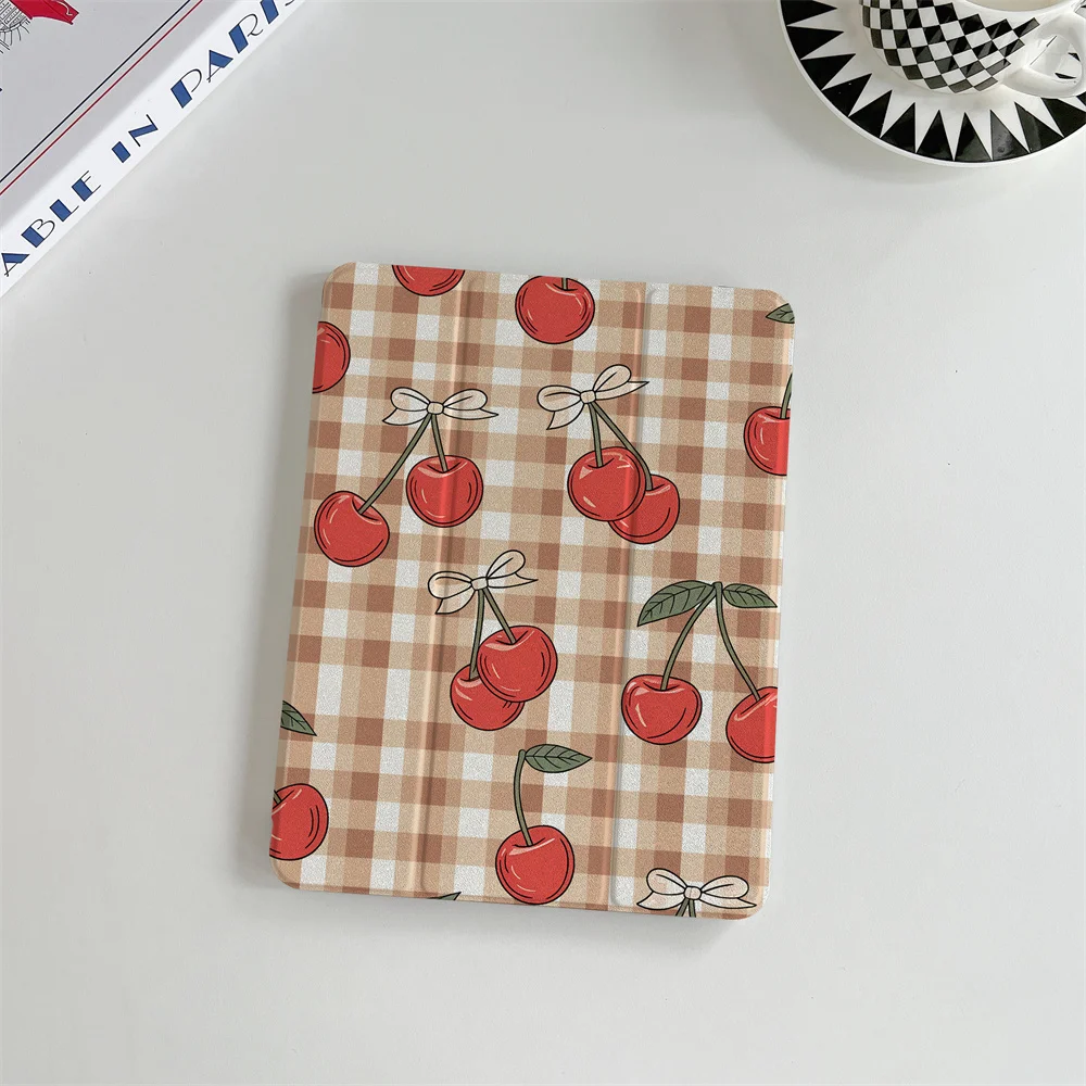 

Новый чехол для iPad в клетку в стиле ретро, подходит для Apple iPad Pro 2024 11 дюймов 2025 Air 5/4 10,9 iPad 10 9,7 10,2/10,5 Mini 6/5