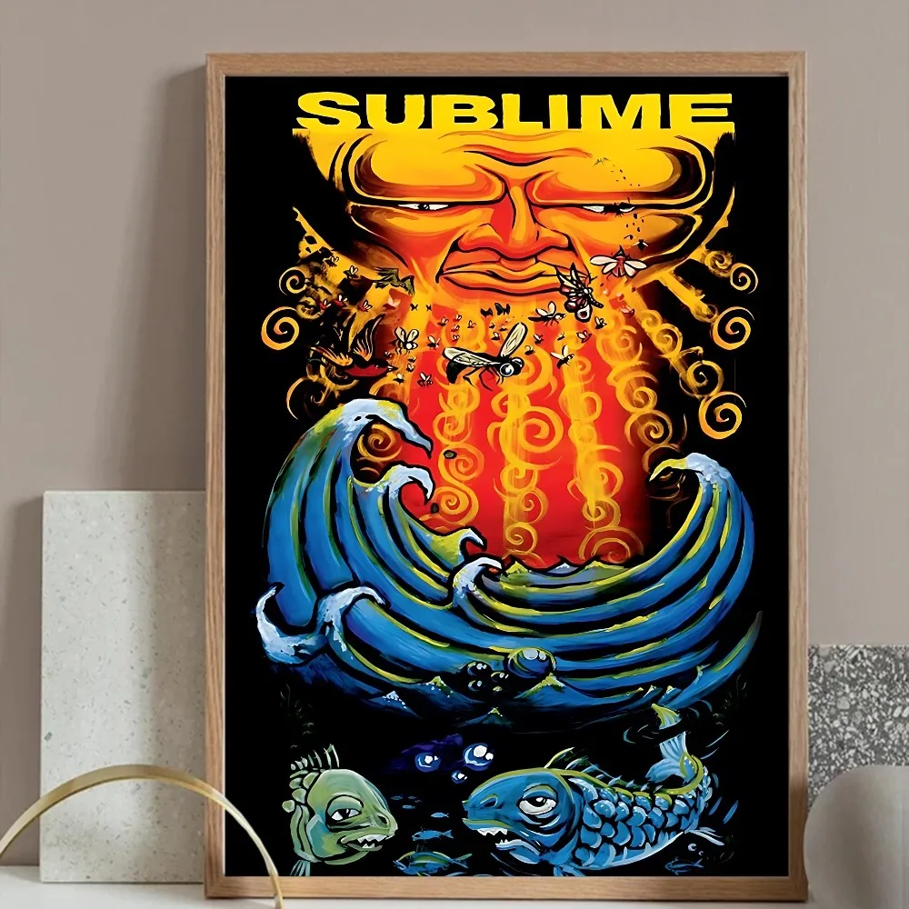 Band S-Sublime Mix Poster Prints Wall Painting Bedroom Living Room Wall Bar Restaurant Sticker Large