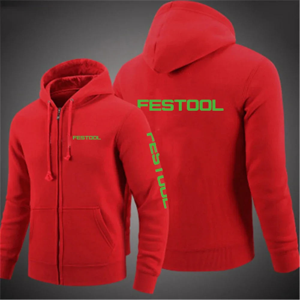 Ferramentas Festool-moletom com capuz quente para homens e mulheres, pulôveres casuais, moletons, roupas esportivas, casacos de design, novo, outono, inverno, 2023