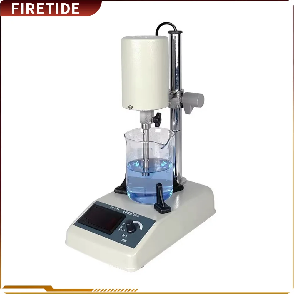 Dispersor de homogeneizador de FSH-2A, homogeneizador de laboratorio de alta velocidad ajustable, pantalla Digital, mezclador eléctrico emulsionante, trituradora
