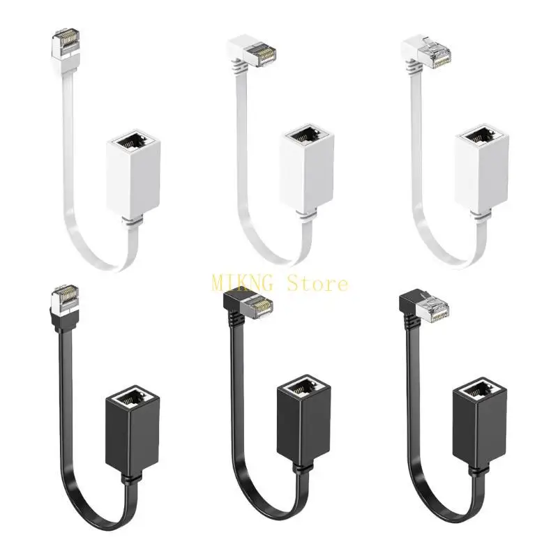 イーサネット拡張ケーブルネットワーキングCAT7イーサネットエクステンダーケーブルアダプターRJ45コードシールドオスからメスコネクタベストセール