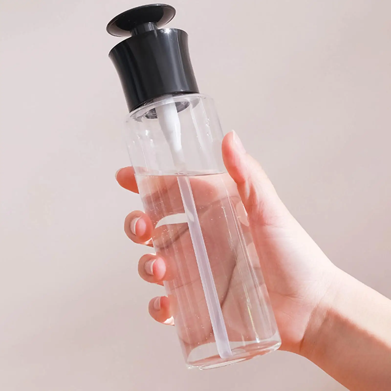 2-6pack Airless Pump Bottle Press Travel Bottles for Essential Oil