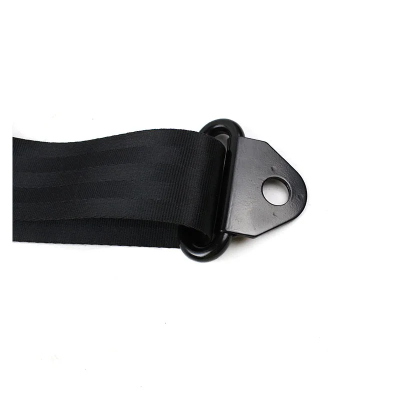 FEB005B Black Three Point Emergency Lock Retractor Seat Safety Belt For Car