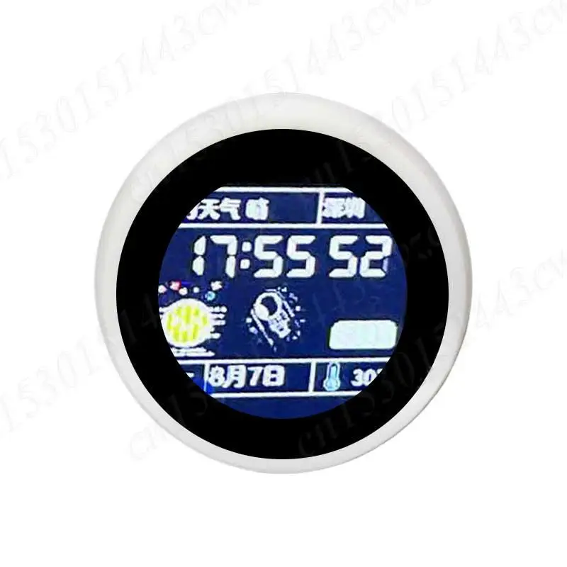 ESP32-S3 AI DeepSeek Voice Chat Robot 1.28 بوصة شاشة LCD مستديرة تدعم 36 لغة Qwen2.5 DeepSeekV3 Doubao1.5 دردشة صوتية AiRobot