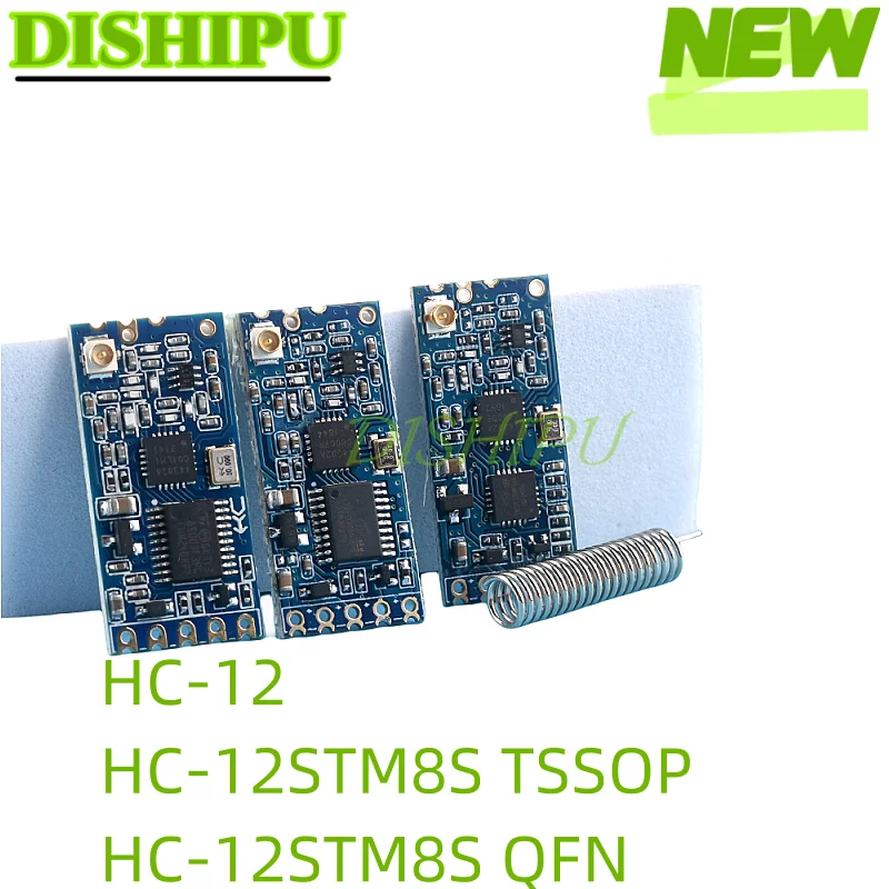 

Hc-12 wireless module 433MHz reception transmission 1km serial communication digital transmission over hc-12 STM8S TSSOP hc-12 STM8S QFN