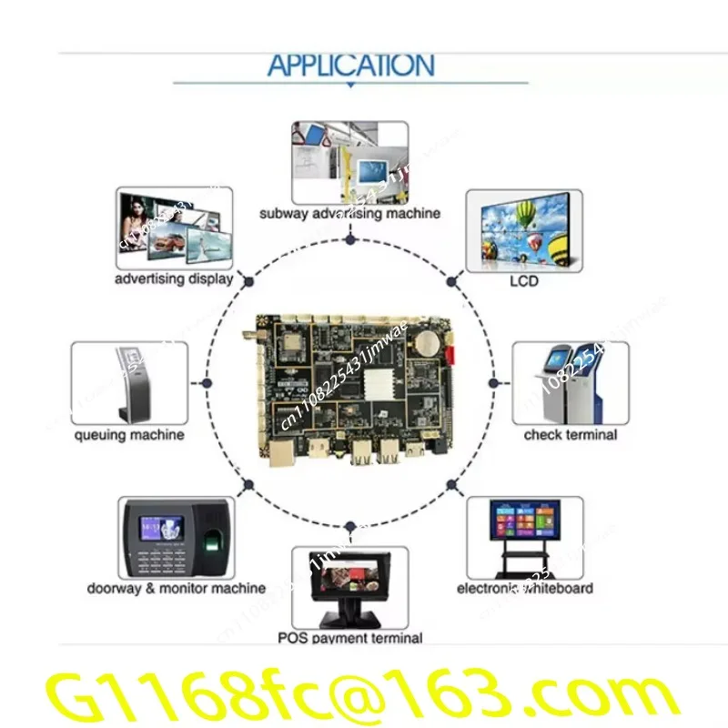 5-Inch 7-inch 8-inch LCD Touchscreen Capacitive Monitoring Module with Android Board