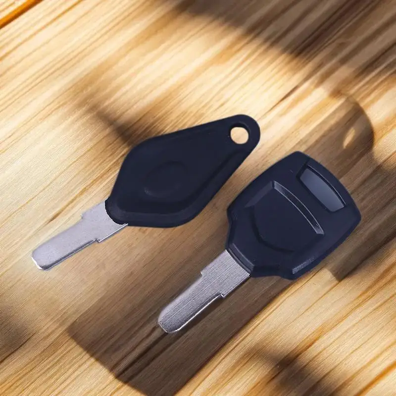 

DMS Motorcycle Trunk Tailbox Lock Key Embryo; Two-Piece Disc Detainer Lock Key Blank set