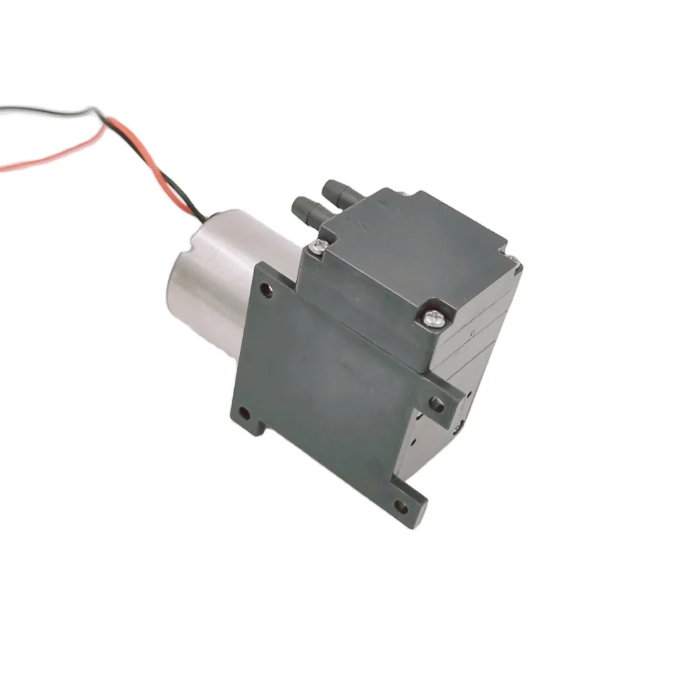Customized 5W 8 LPM Brushless DC Compressor Pump High Temperature Performance Electric Diaphragm Pump 5A Grey DC Power Supply