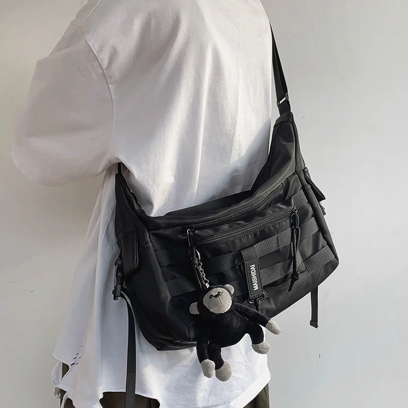 Harajuku Techwear borsa di tela borse a tracolla gotiche per donna borsa borse e borsette Bolsas Feminina borsa a tracolla donna