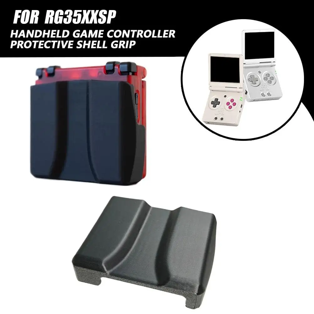 Для Anbernic RG35xxsp ручка с 3D-печатью, нескользящая, износостойкая, с откидной поддержкой, портативная игровая эргономичная ручка RG35xxsp, консоль Co H8T2 Для Anbernic RG35xxsp ручка с 3D-печатью, нескользящая, износостойкая, с откидной поддержкой, портативная игровая эргономичная ручка RG35xxsp, консоль Co H8T2