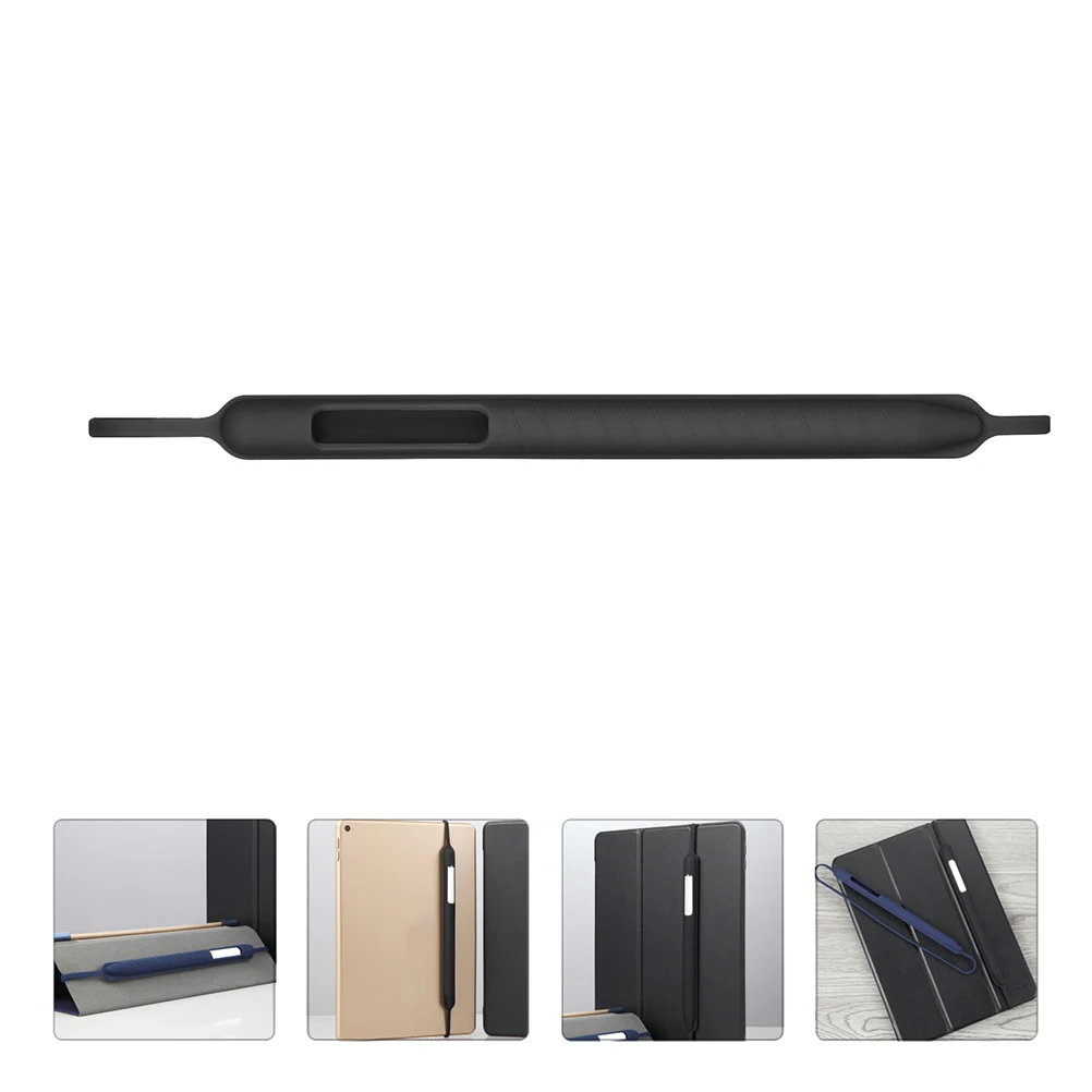 

1Pcs Soft Silicone Pencil Protective Case Compatible Pencil 1 2 Anti-Drop Anti-Lost Stylus Pen Protector