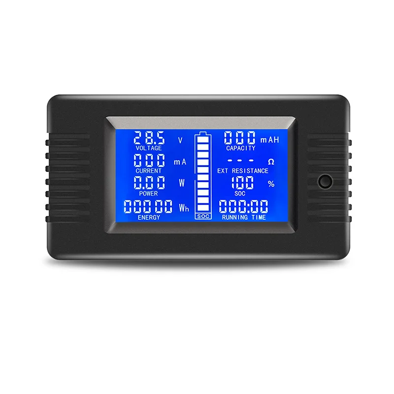 Imagem -06 - Battery Capacidade Tester Resistance Indicator Tensão de Eletricidade Energia Atual Amp Lcd Voltímetro Pzem015 50a 18650