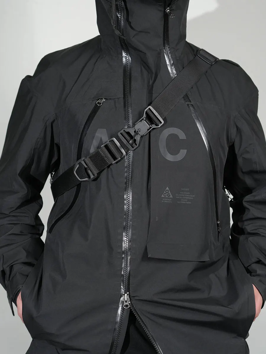 حزام كتف منزلق من FIRSTWOLF (الطراز: BGM-04) - حبال تحرير الجاذبية مع إبزيم مغناطيسي سريع الفصل من FIDLOCK #3