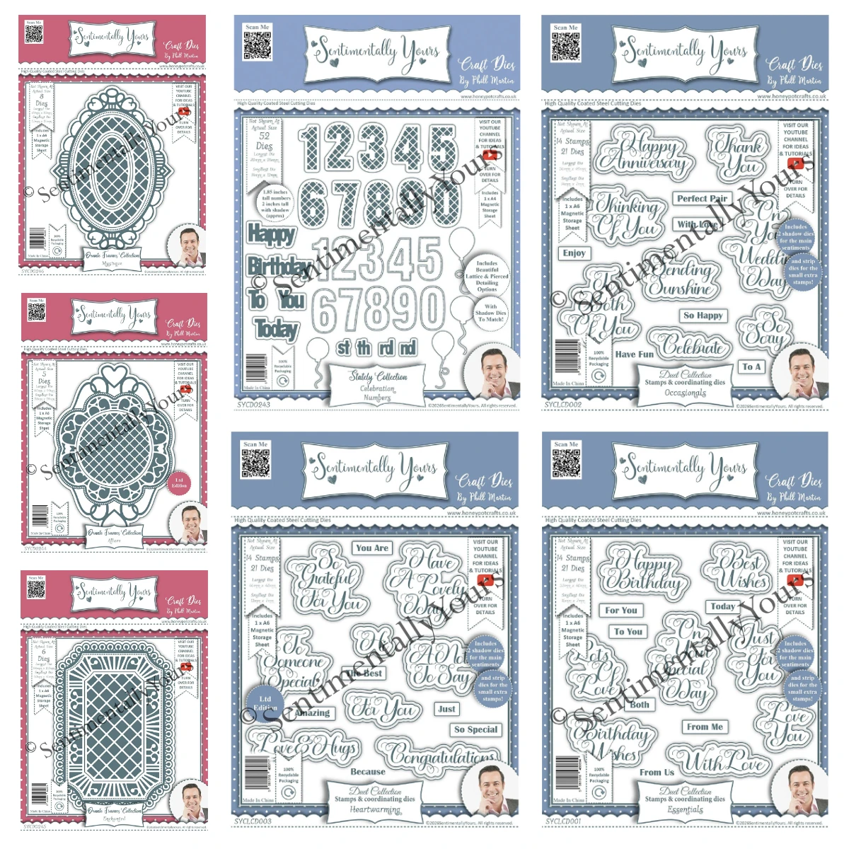 

Sentiments Allure A6 Die Set Frames Metal Cutting Dies for DIY Scrapbooking Album Paper Card Embossed Template Stencil Molds