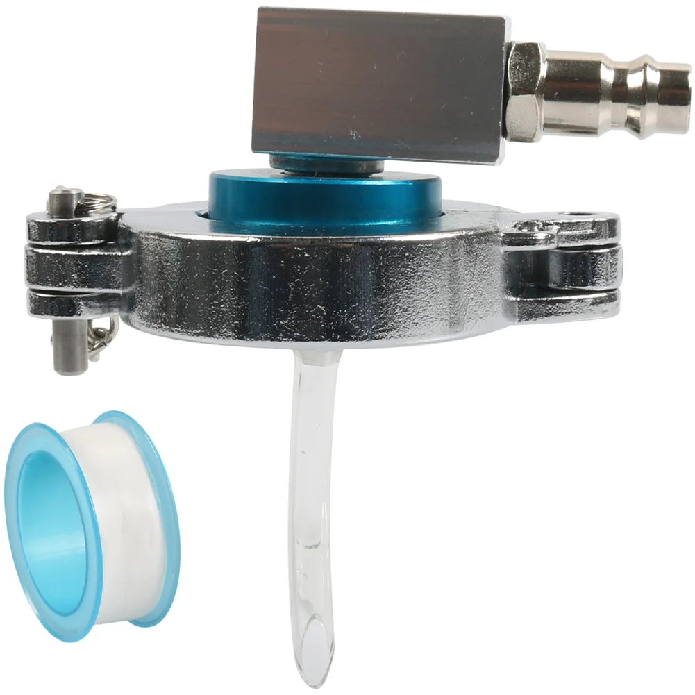 Adaptador de purga de frenos de aleación, compatible con puertos de cilindro maestro de 43 mm, funciona con purgador manual de líquido de frenos, adaptador de escape para Toyota