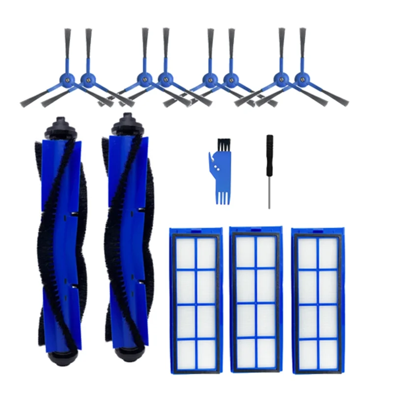 

LUWEI Main Side Brush Filter Cleaning Brush Spare Parts For Eufy Robovac L70 Robot Vacuum Cleaner