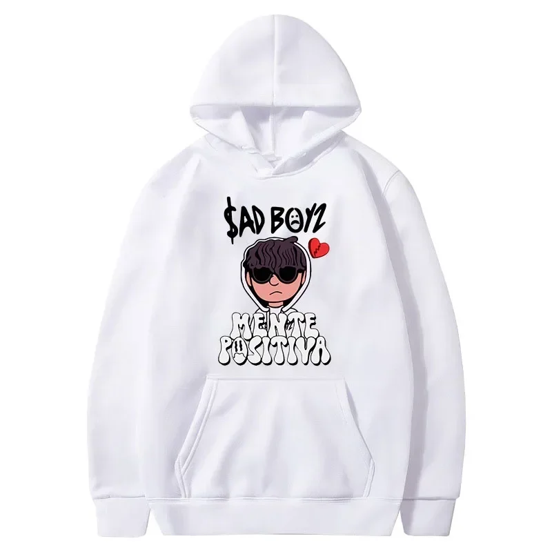 2024 Men's Hoodies Junior H Sad Boys Harajuku Girls Hip Hop Pullover Fancy Music Gift Casual Loose Comfortable Sweatshirt