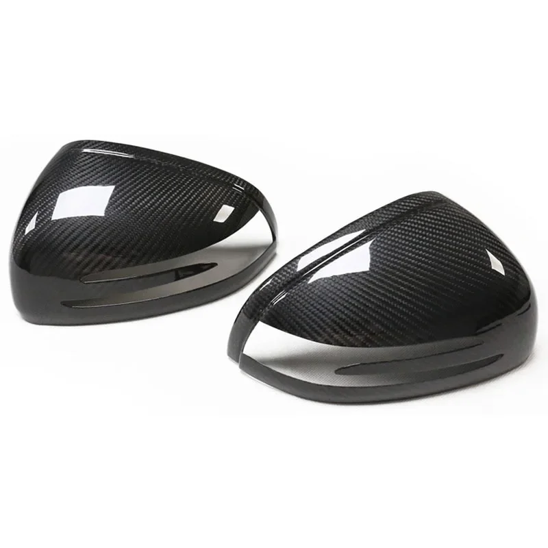 

For Mercedes-Benz For AMG GT SLK SLC SLS R172 197 231 Real Dry Carbon Fiber Exterior Rearview Mirror Cover Modification Body Kit