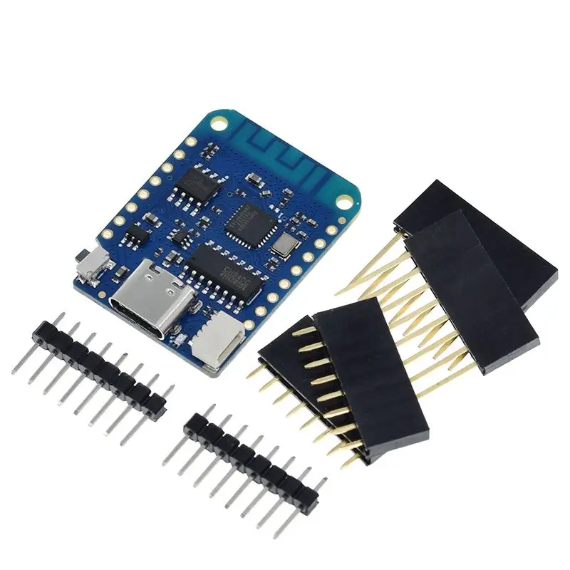 WEMOS D1 Mini V4.0.0 TYPE-C USB WIFI Плата Интернета вещей на базе ESP8266 4 МБ LOLIN 12C MicroPython Nodemcu Arduino Совместимость