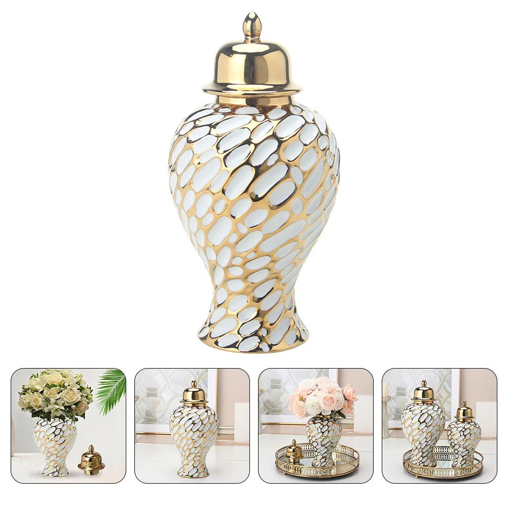 

Large Ceramic Vase Neutral Home Decor Accent for Dining Table Shelf Or Bookshelf Farmhouse Style Flower Arranging Decoration