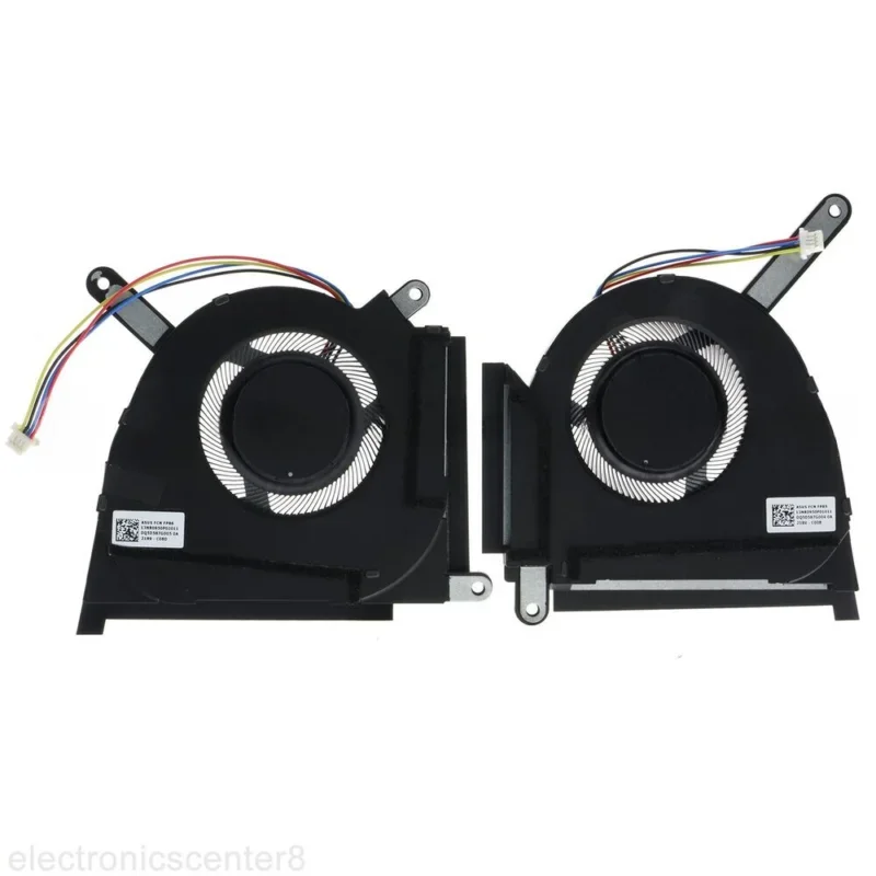 Новый охлаждающий вентилятор для процессора и графического процессора для ASUS FX517ZC FX517ZE 13NR0950P01011 13NR0950P02011 T Новый охлаждающий вентилятор для процессора и графического процессора для ASUS FX517ZC FX517ZE 13NR0950P01011 13NR0950P02011 T