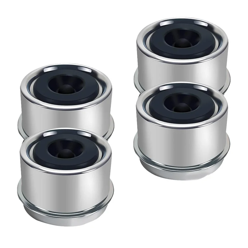 

Installation Tool Included 1.98" Trailer Hub Caps(4PCS) Snug-Fit Rubber Plugs Rust-Resistant Bearing Dust Caps