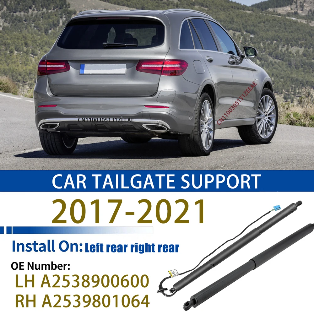 

For 2017-2021 X253 Mercedes Benz GLC 300 260 43 63S AMG Tailgate Support Rod Rear Tailgate Strut A2538900600 A2539801064