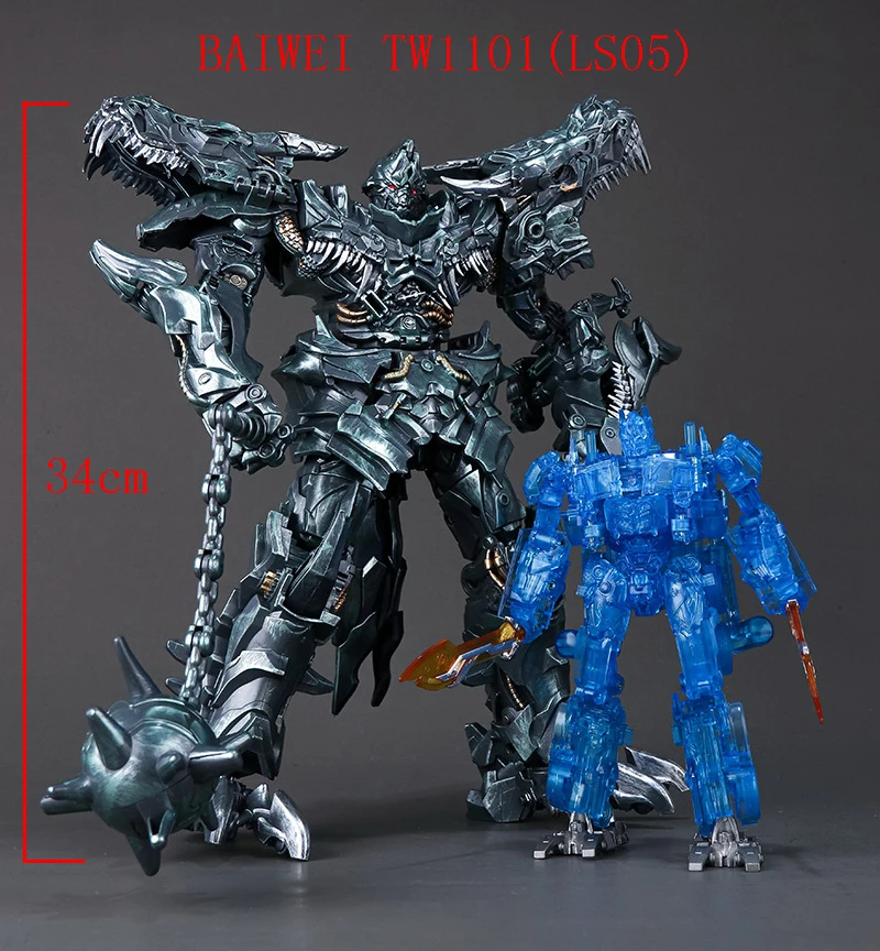 

Transformation Toys Grimlock BAIWEI TW1101 BMB LS05 SS07 MP08 Action Figure Alloy Anime Movie Dinosaur Deformation Robot Gift