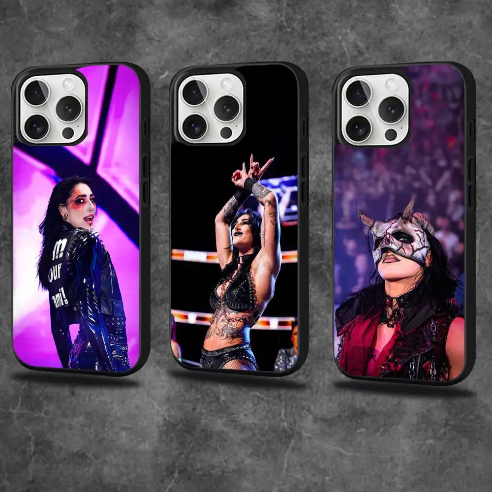 

R-Rhea Ripley-Y Phone Case For iPhone 16,15,14,13,12,11,Pro,Max,Plus,Mini,SE4,E Magnetic Magsafe Wireless Charging