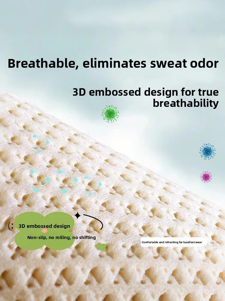 Disposable Breathable Women's Shoe Inserts Sweat Absorbent Single Shoes Insoles Summer Thin Soft Underfoot Cushioning Pads