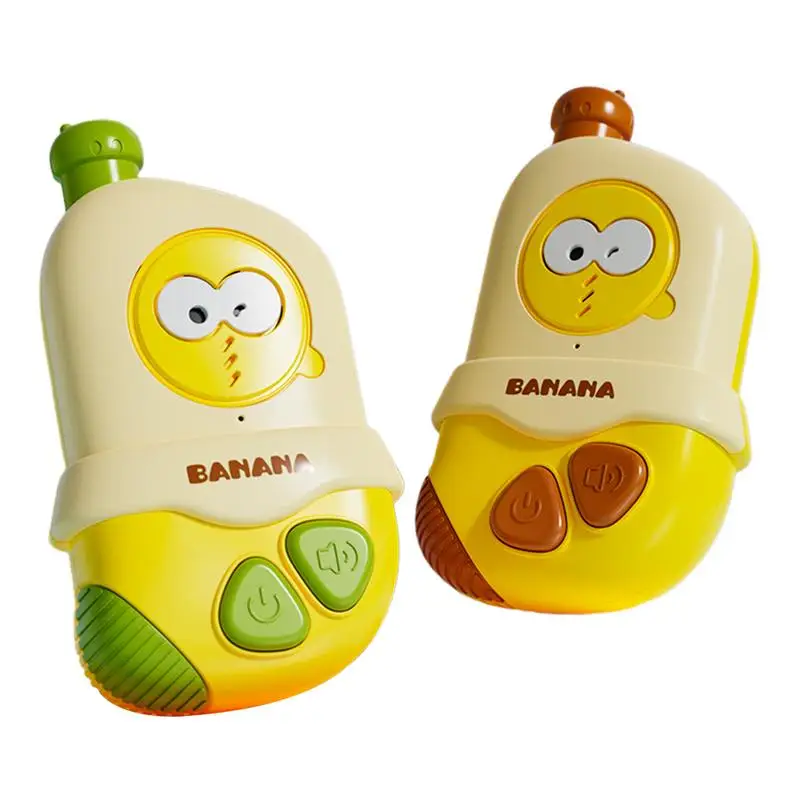 Cartoon Walkie Talkies Cartoon Outdoor Walkie Talkies Tragbare Walkie Talkies Batteriebetriebene Gegensprechanlage für Zuhause, Parkreisen