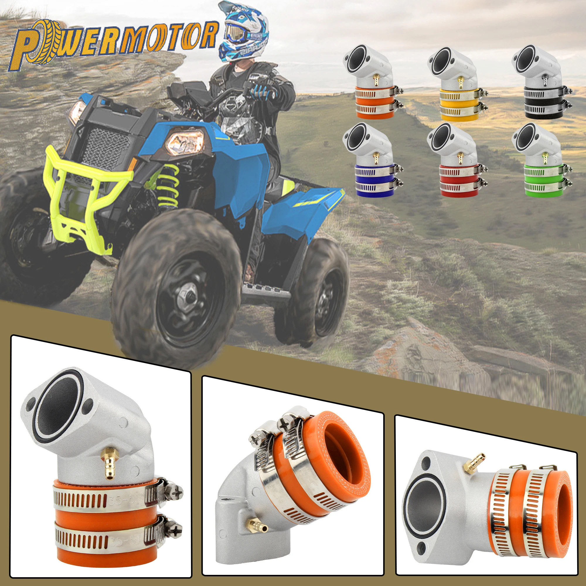Für GY6 125cc 150cc 250cc 4-Takt Motorrad Ansaugkrümmer Adapter Vergaser Boot Gelenke Ersatzteile für Roller Moped