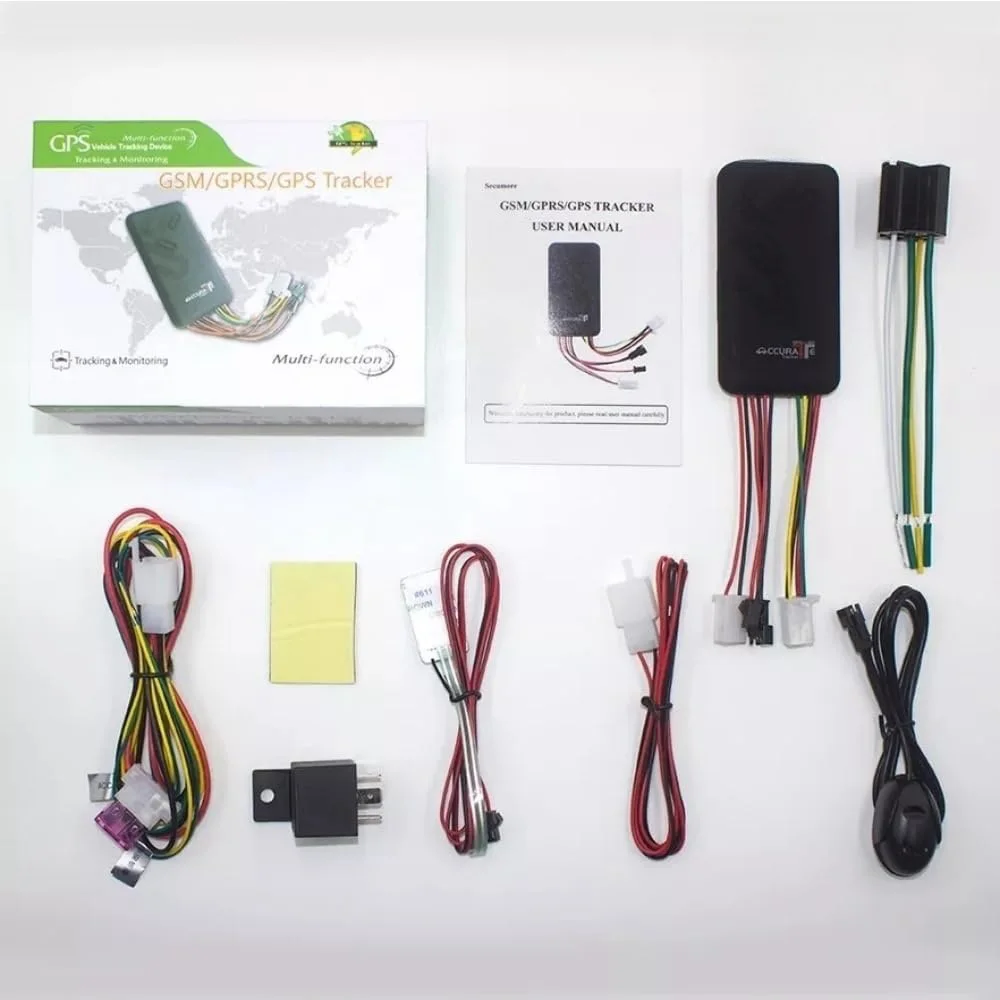 Rastreador GPS antirrobo para coche, sistema de seguimiento en línea, 2G, GT06, SMS, GSM, GPRS, alarma de puerta abierta, localizador de vehículos