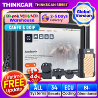 THINKCAR THINKSCAN 689BT CANFD DOIP Bi-directional ECU Coding Professional Car Diagnostic Tool 34 Reset Full System Obd2 Scanner