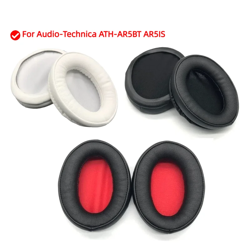 

Replacement Earpads For Audio-Technica ATH-AR5BT AR5IS Headphones Softer Protein Leather Earpads High Quality Earpads