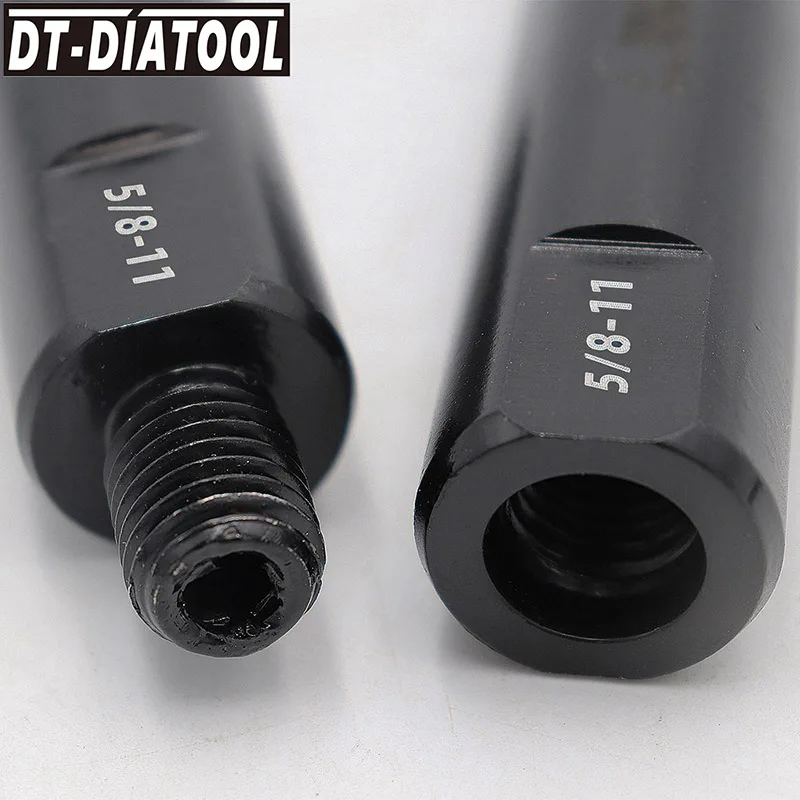 DT-DIATOOL 1pc Core Bits Extension Rod Convert M14 5/8"-11 Adapter Connection Converter for Drilling Bit Change Thread Converter