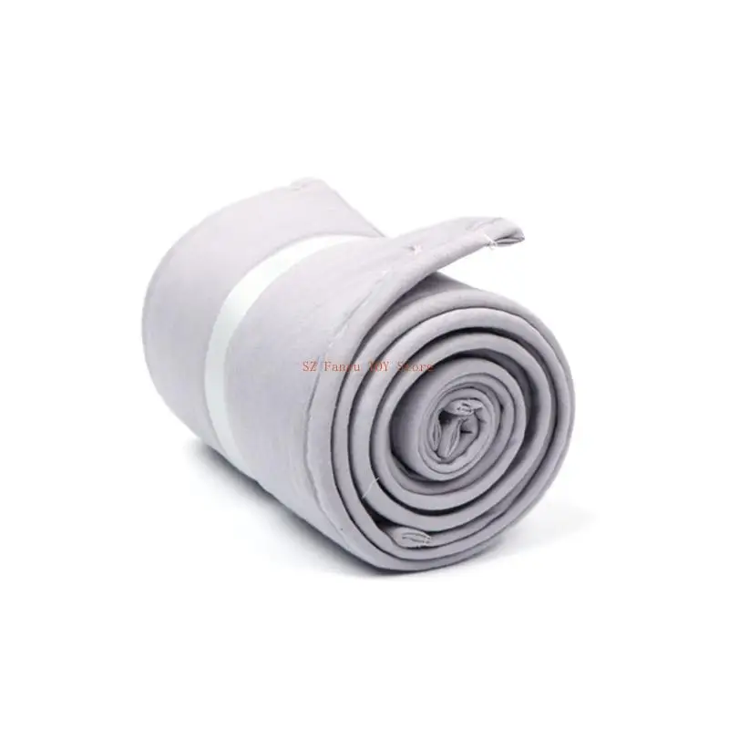 96GC 3 قطع من غطاء حاجز سرير الأطفال الناعم القابل للتنفس وواقي مبطن وممتص للصدمات