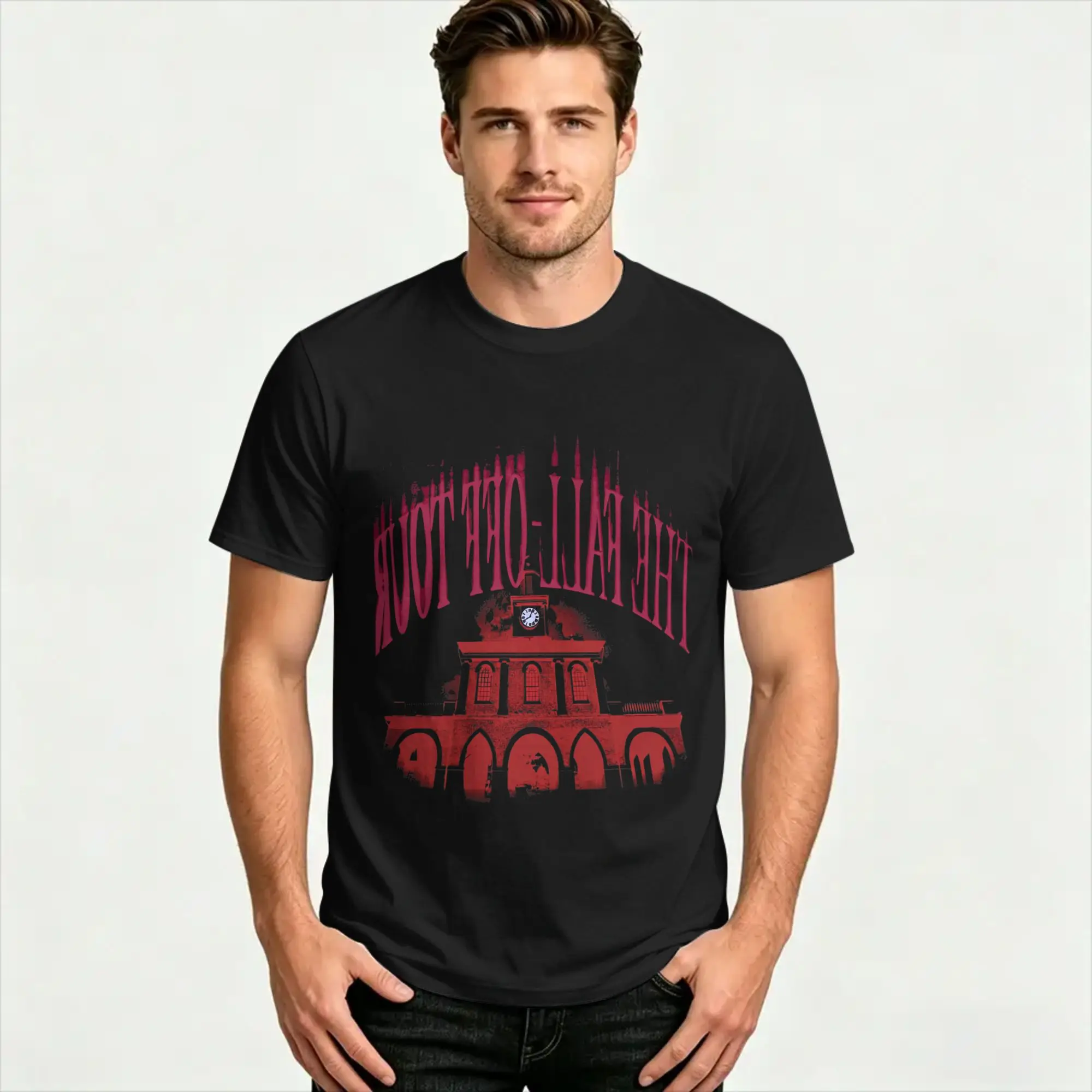 Casual T Shirt Beach J Cole The Fall Off Tour 2026 Trending T Shirts  Cotton Tee Shirt for Men Y2K Classic Short Sleeve Clothes