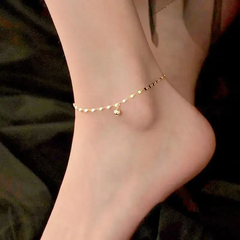 Minimalist Minimalist Fashion Beaded Anklet Bracelet Lightweight Leg Jewelry for Girls Summer Outdoor Beach Barefoot Activities - Aliexpress Deal