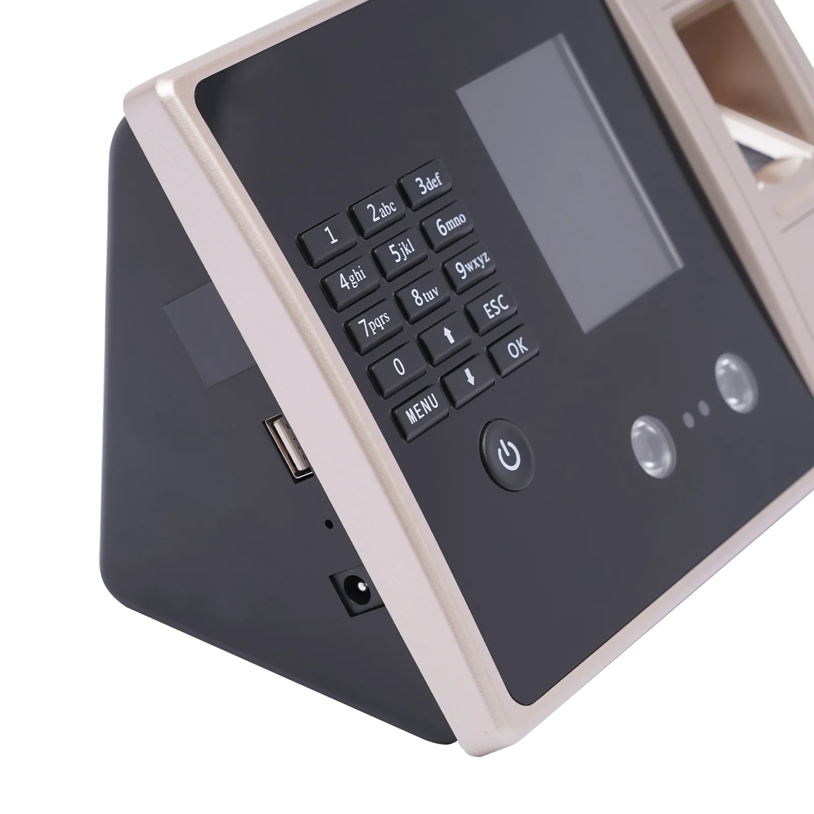 Clock in and Out Machine for Employees, Work Attendance Machine with Face Recognition, Fingerprint Scan, ID Card, Password