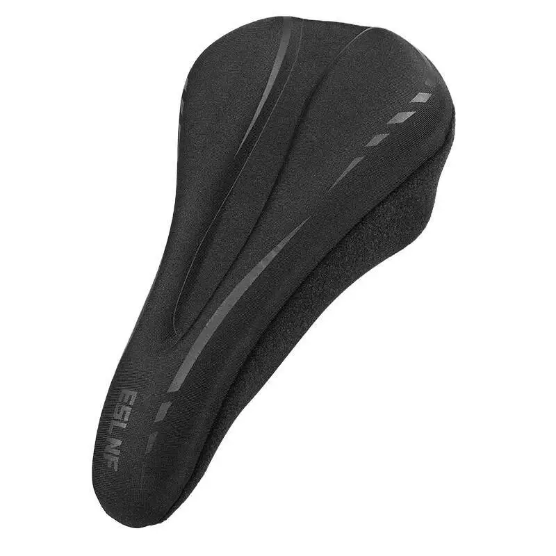 ESLNF Comfort Silicone High Elastic Bike Seat Cushion Gel Padded Bike Seat Cover image 3